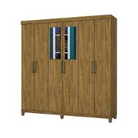 Guarda Roupa R22 6 Portas 2 Gavetas Espelho Carioca Móveis Cinamomo - 1