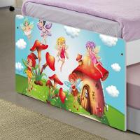 Bicama Juvenil Adesivada Mundo Das Fadinhas Com Colchões - 5