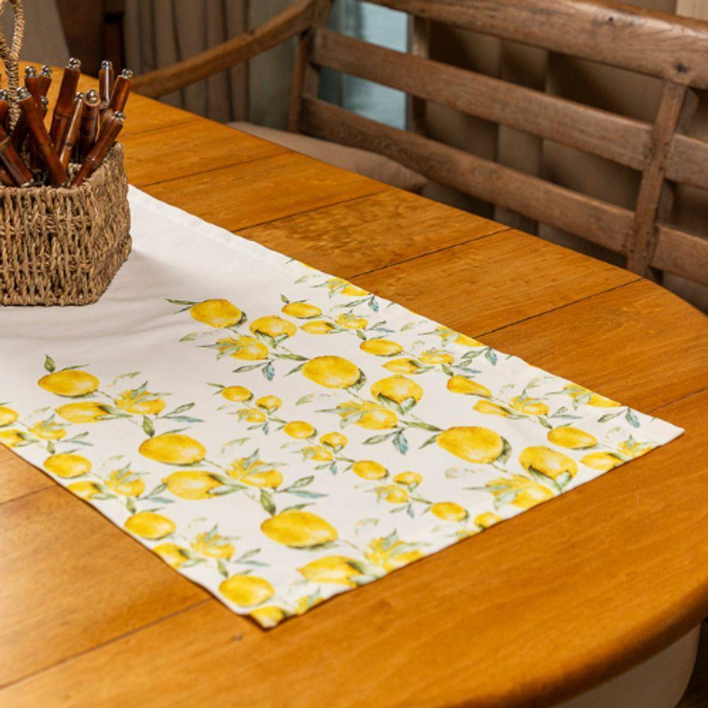 Caminho De Mesa Copa E Cia Classic Lemon - 3