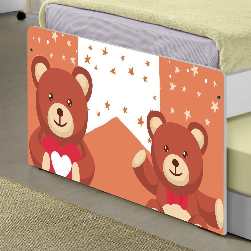 Bicama Juvenil Adesivada Ursinhos De Pelúcia Com Colchões - 5