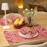 Guardanapo Copa E Cia Avulso Marie Xadrez Vermelho - 4