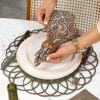 Guardanapo Copa E Cia Indian 4 Peças Neel - 2