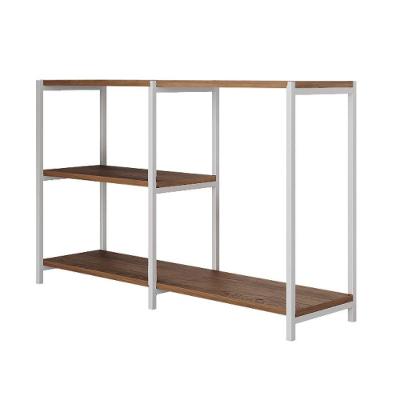 Aparador Industrial Artesania Branco E Imbuia 120cm