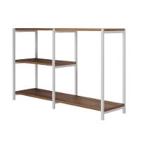 Aparador Industrial Artesania Branco E Imbuia 120cm - 1