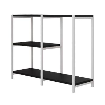 Aparador Industrial Artesania Branco E Preto 95cm