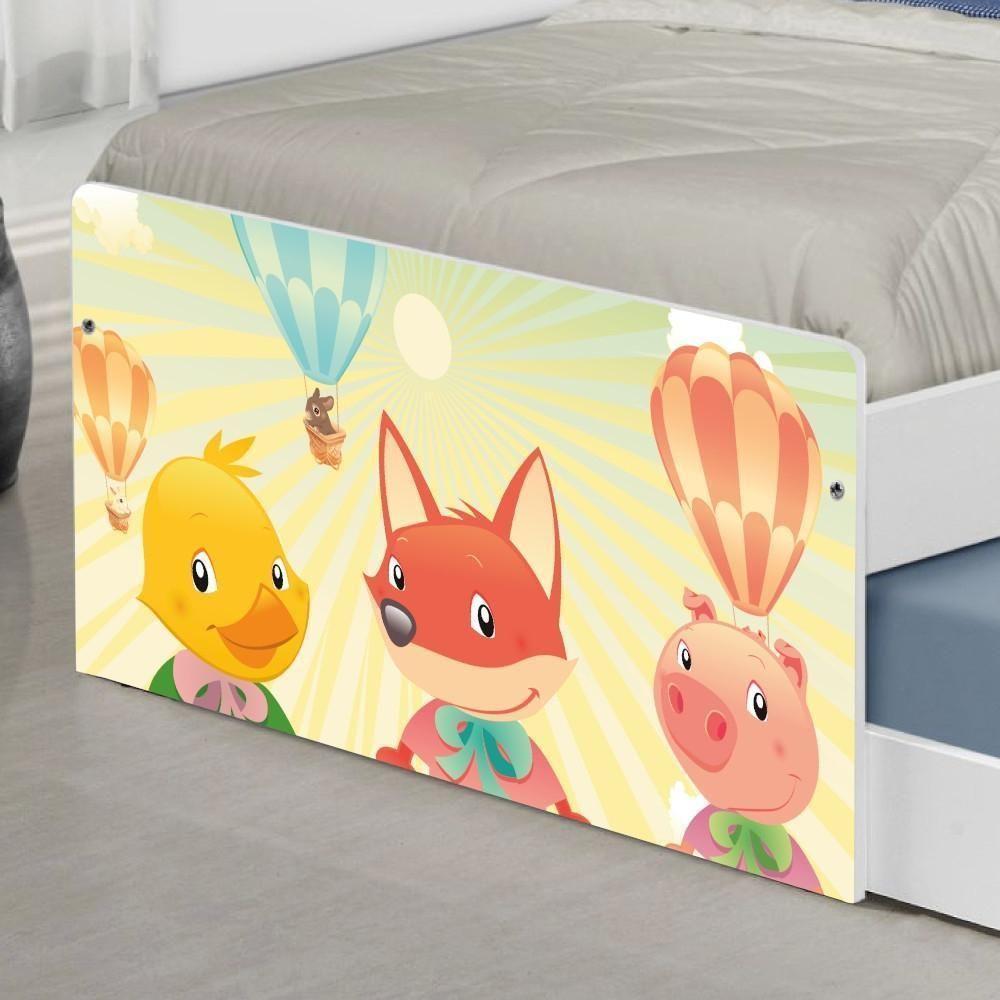 Bicama Juvenil Adesivada Fazendinha Animais Com Colchões - 5