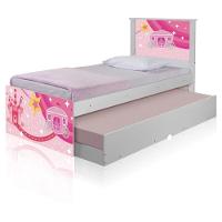 Bicama Juvenil Adesivada Carruagem Castelo Com Colchões - 1