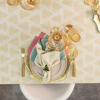 Guardanapo Copa E Cia Avulso Holiday Natural Com Listras - 5