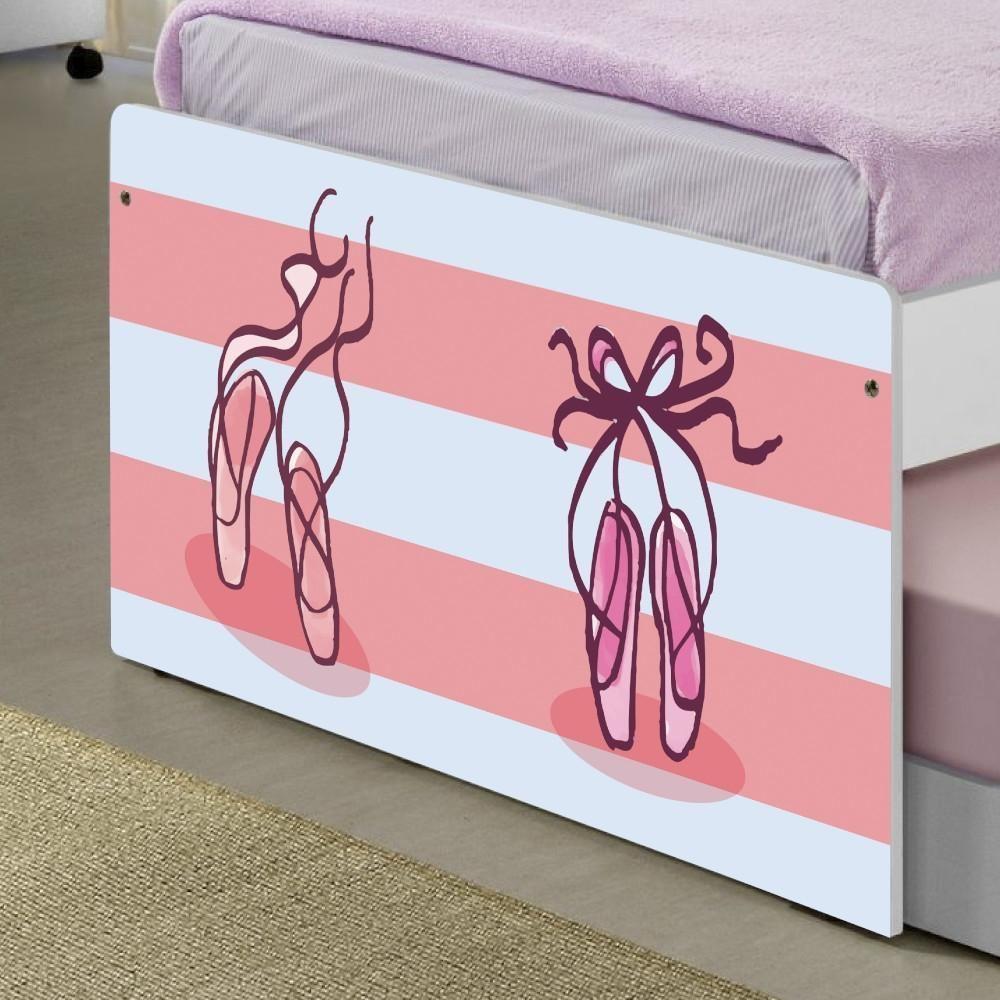 Bicama Juvenil Adesivada Bailarinas Com Colchões - 5