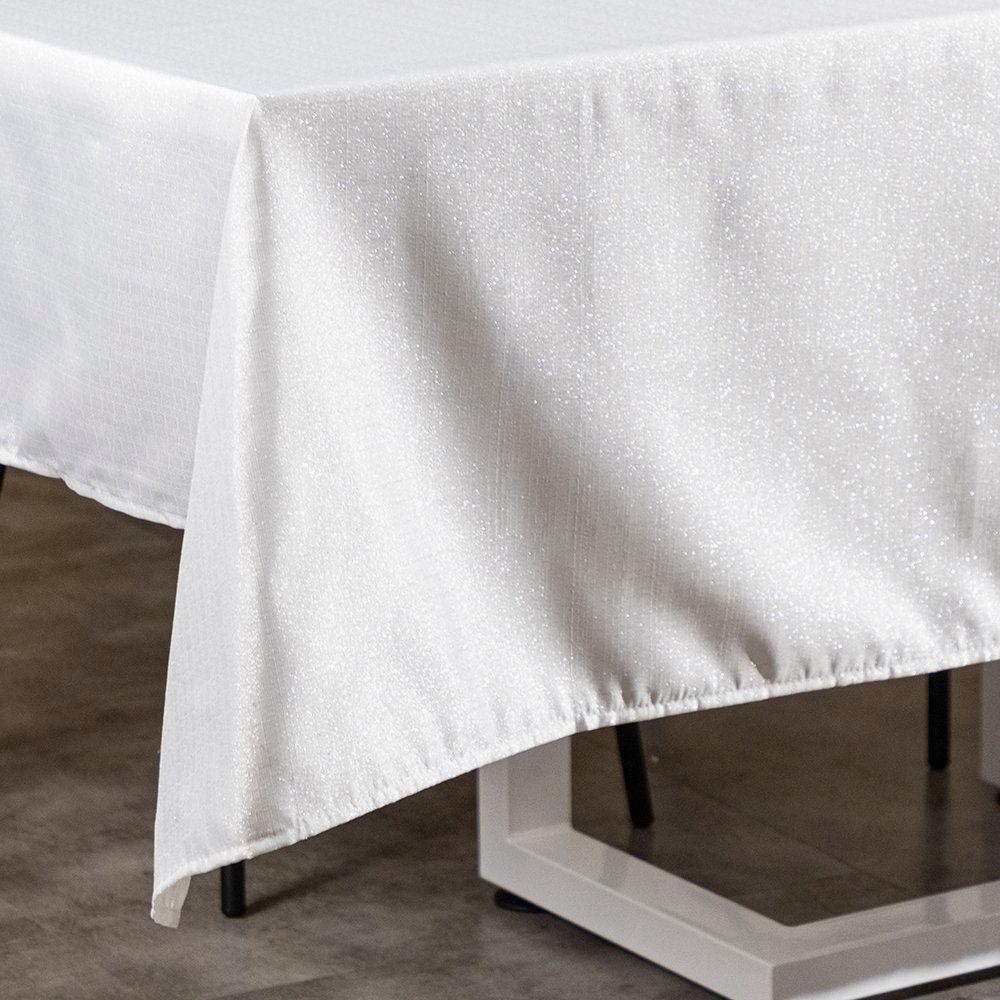 Toalha De Mesa Copa E Cia Versatile Leah Silver - 6 Lugares Retangular - 4