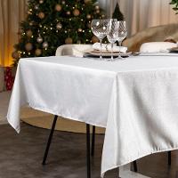 Toalha De Mesa Copa E Cia Versatile Leah Silver - 6 Lugares Retangular - 3