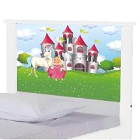 Bicama Juvenil Com Cabeceira Adesivada Princesa Encantada - 5