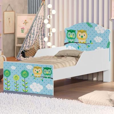 Cama Infantil Tick Corujinhas Com Colchão