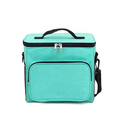 Bolsa Térmica Média Portátil Verde – Conserva Alimentos E Bebidas Em Viagens, Passeios E Trabalho