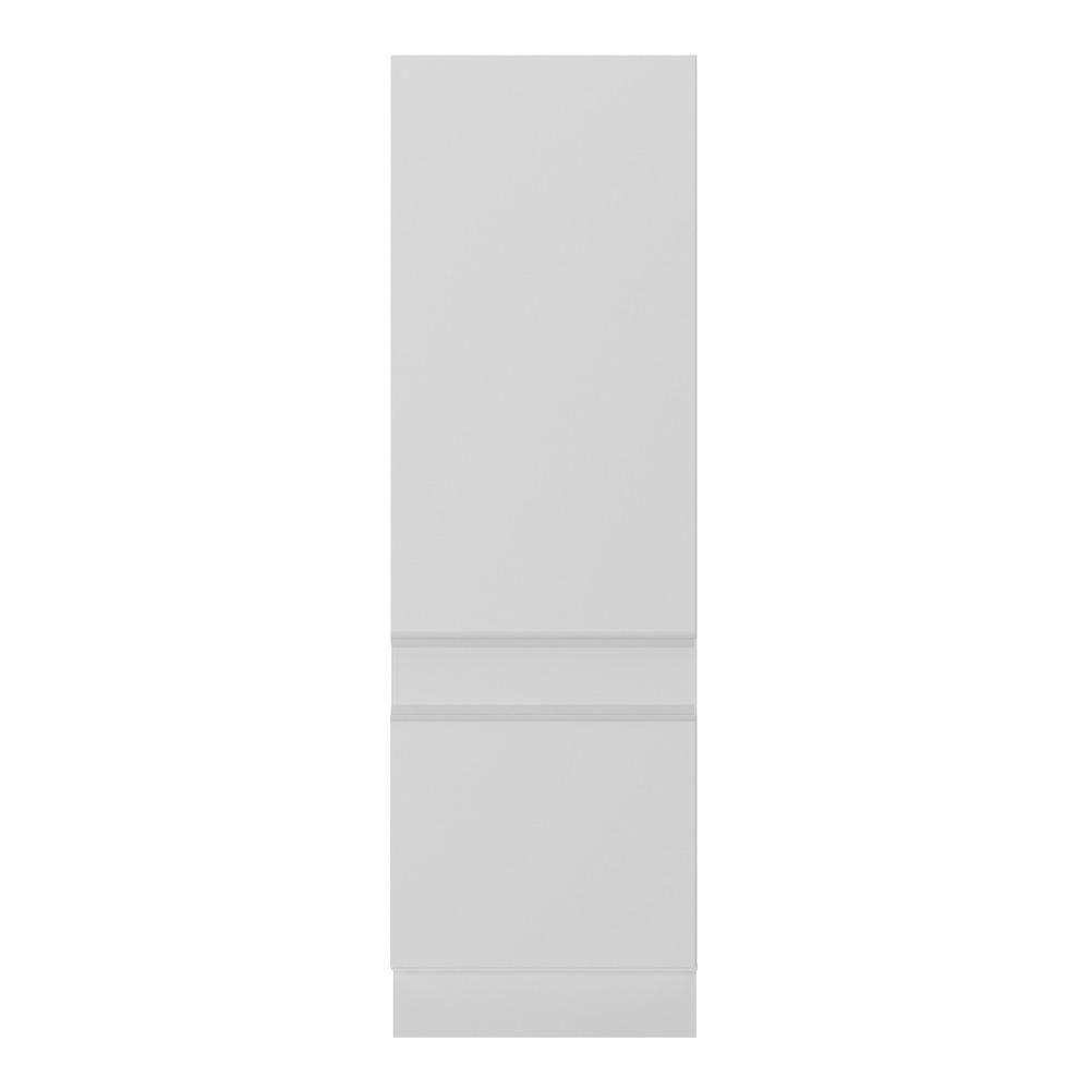 Paneleiro 2 Portas 62cm Com Rodapé Veneza Multimóveis V2121 Branco Branco - 2