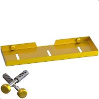 Suporte Porta Shampoo Prateleira Dourado De Parede Plus - 2