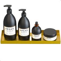 Suporte Porta Shampoo Prateleira Dourado De Parede Plus - 3