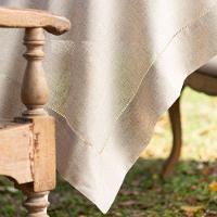 Toalha De Mesa Copa E Cia Miami Natural - Quadrada 8 Lugares - 220 X 220 Cm - 4