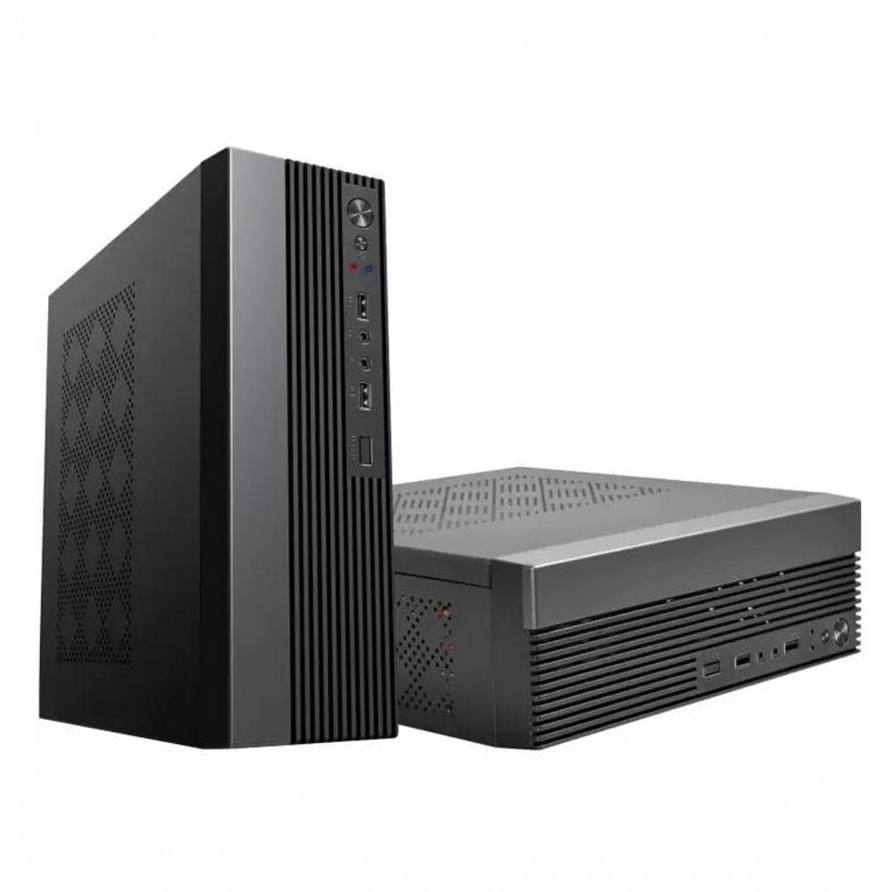 Gabinete Slim K-mex Gm-02ck Micro Atx C-fonte C-cabo Gm02ckrn001cb0x - 1