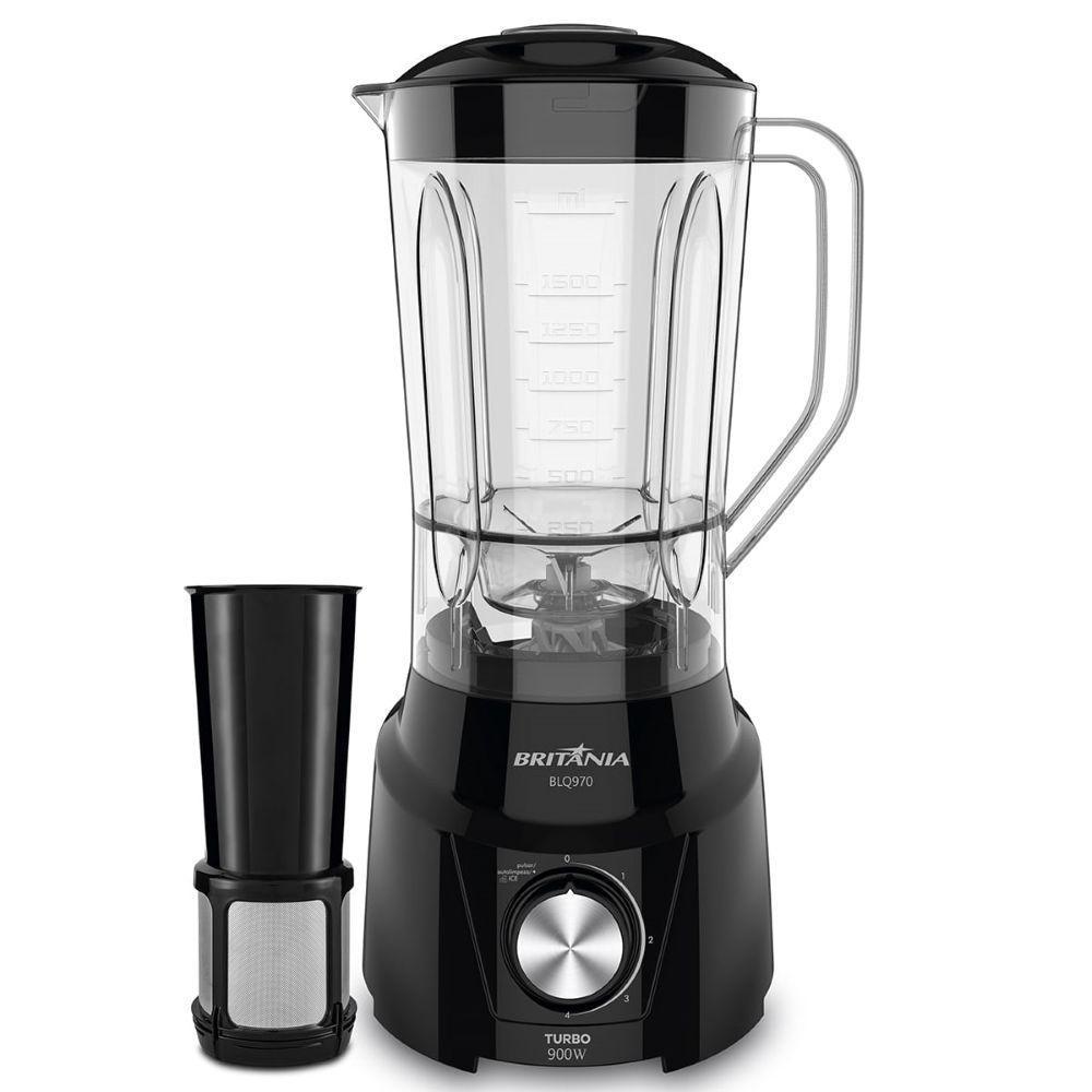 Liquidificador Blq970p 900W Britânia 2,6l Preto 220V - 2