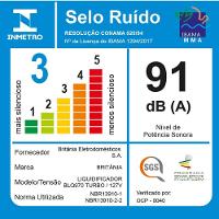 Liquidificador Blq970p 900W Britânia 2,6l Preto 220V