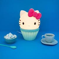 Luminária 3d Hello Kitty - Abajur Mágico Com Design De Bolo Azul Para Quarto Infantil - 1