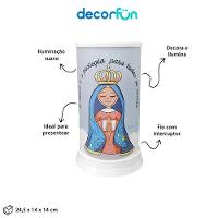 Luminária Da Fé Nossa Senhora Do Hug: Iluminação Sofisticada Para Seu Lar - 2