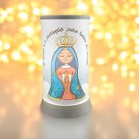 Luminária Da Fé Nossa Senhora Do Hug: Iluminação Sofisticada Para Seu Lar
