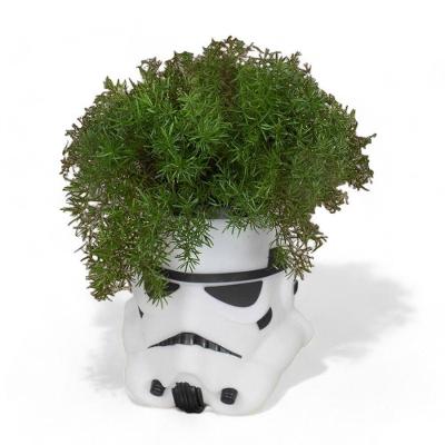 Cachepot Stormtrooper - Vaso Decorativo Star Wars Para Plantas E Estilo Galáctico