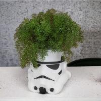 Cachepot Stormtrooper - Vaso Decorativo Star Wars Para Plantas E Estilo Galáctico - 3