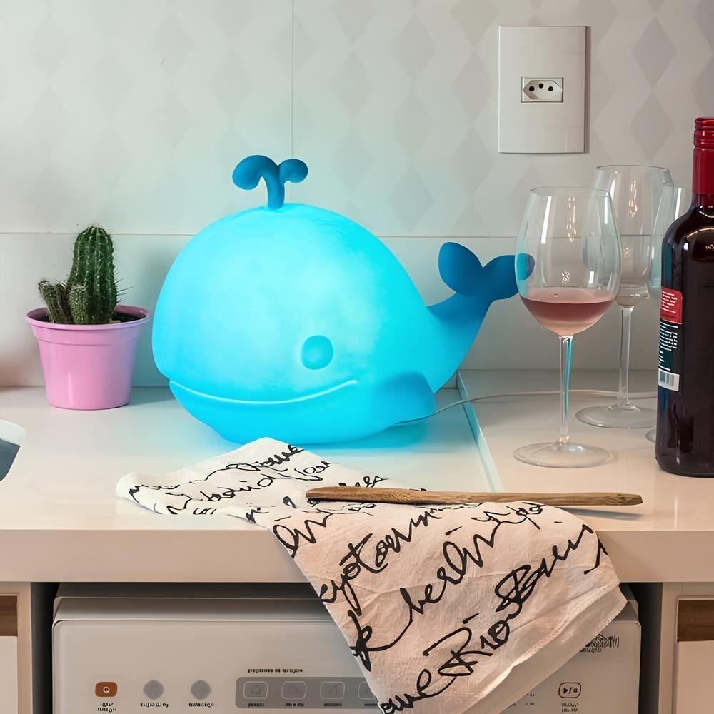 Luminária Baleia Bailey: Elegância Oceânica Para Ambientes Aconchegantes - 5