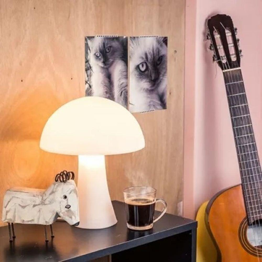 Luminária Led Cogumelo Moderna Para Decoração De Ambientes - 2