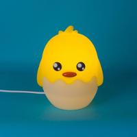 Luminária Decorativa Pintinho Rosa Bivolt Para Quarto Infantil E Leitura - 1