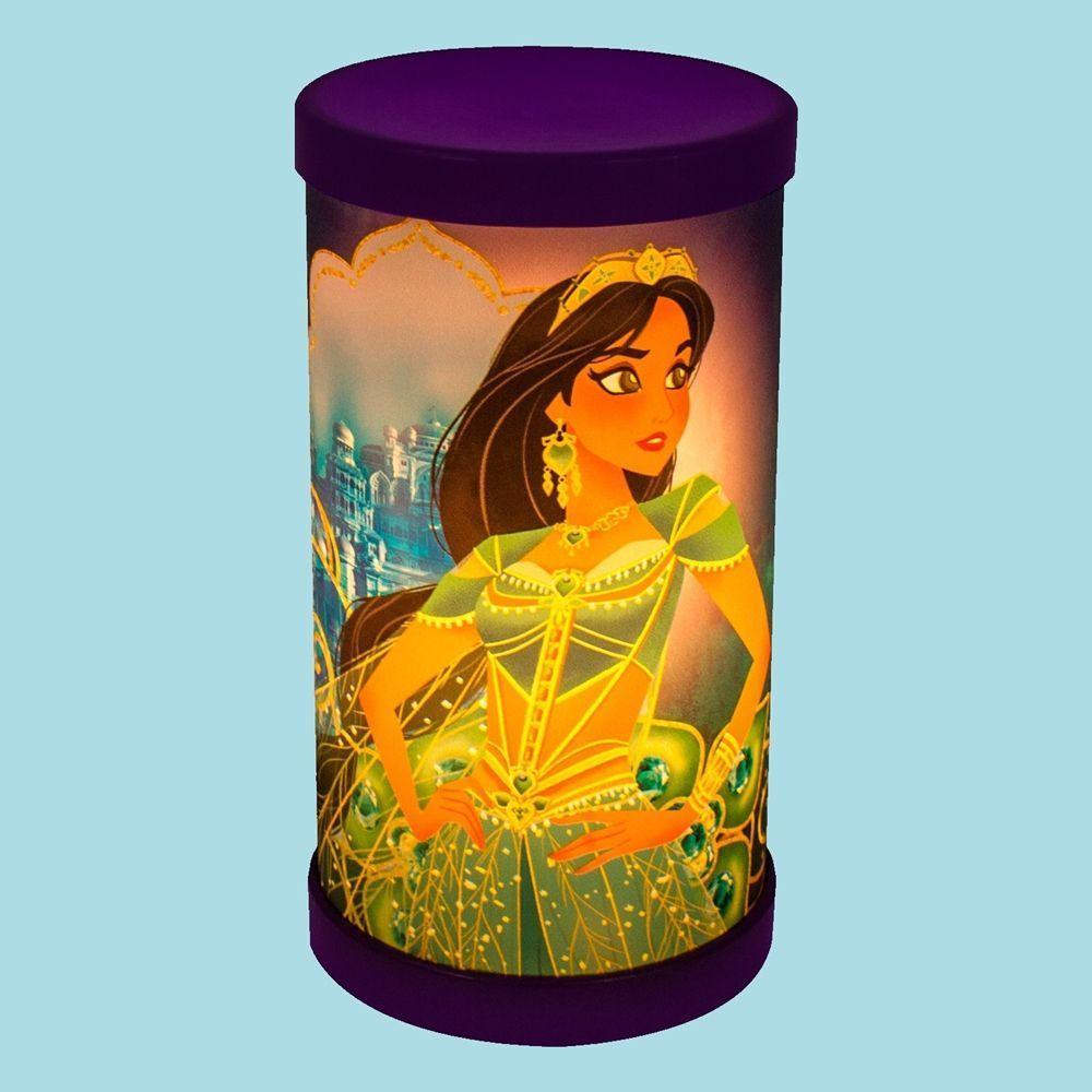 Luminária De Mesa Princesa Jasmine Bivolt Com Luz Regulável - Aladdin - 2