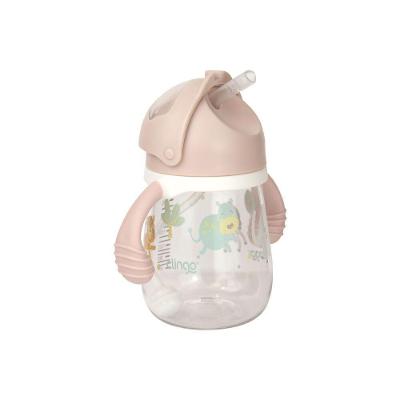 Copo Infantil Antivazamento Com Canudo - 240ml Para Hidratação Segura E Prática