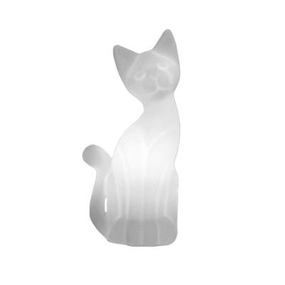 Luminária De Gato Elegante Para Decoração E Iluminação Suave