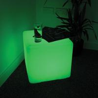 Luminária Puff Cubo De Luz Design Arredondado Para Decoração Moderna - 1