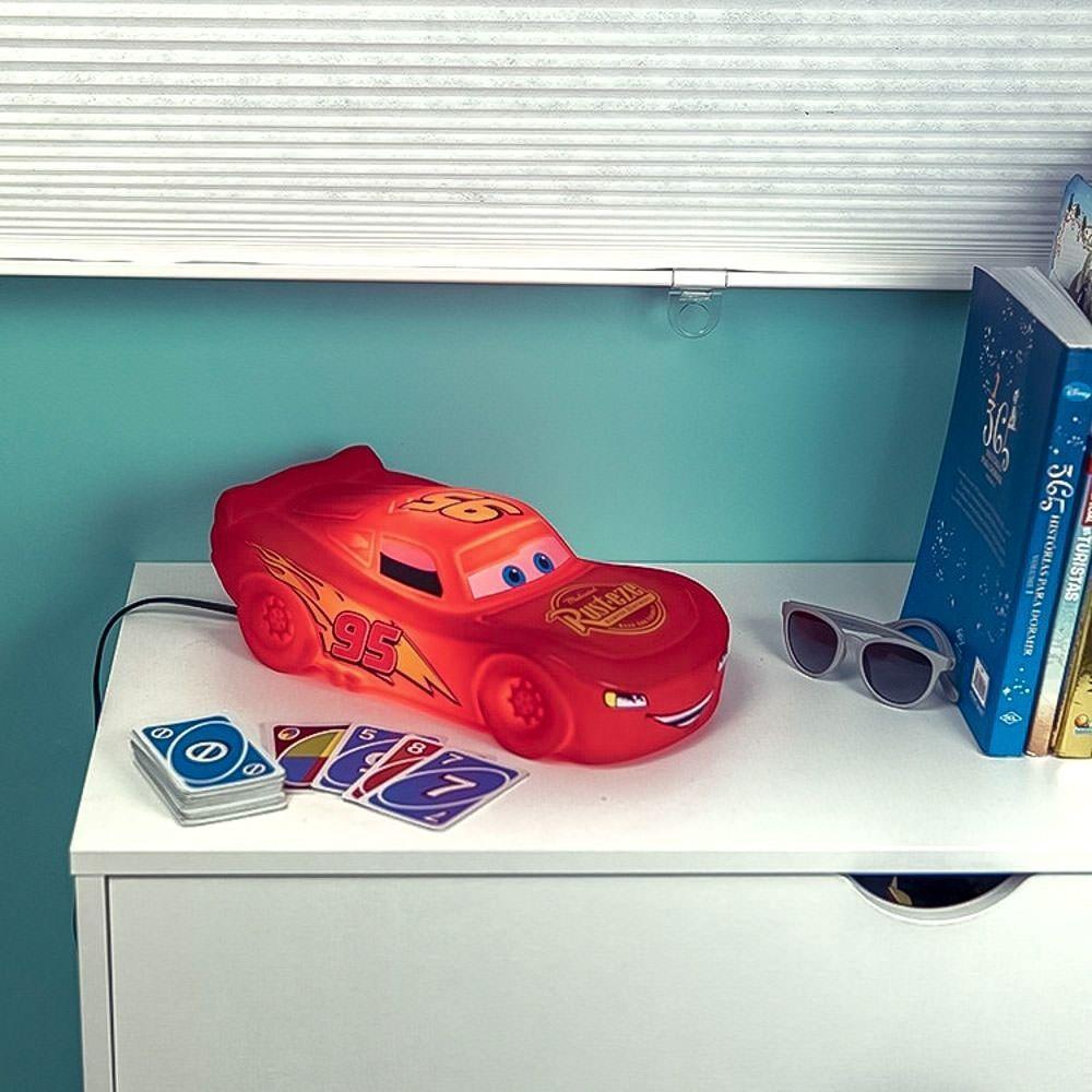 Luminária Decorativa Relâmpago Mcqueen - Carros Disney - 2
