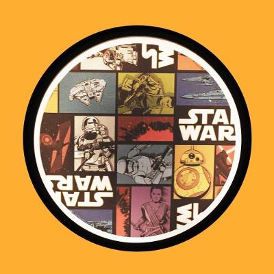 Luminária De Parede Led Mosaico Star Wars - Iluminação Temática Criativa Para Fãs