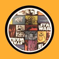 Luminária De Parede Led Mosaico Star Wars - Iluminação Temática Criativa Para Fãs - 1