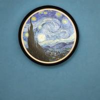 Luminária Led De Parede Noite Estrelada - Arte E Iluminação Decorativa - 4