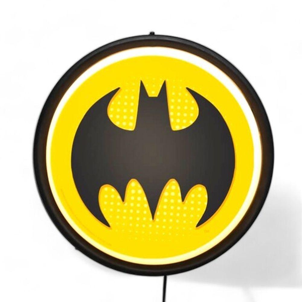 Luminária De Parede Led Do Batman - Iluminação E Estilo Para Fãs Do Cavaleiro Das Trevas - 2