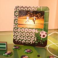 Luminária Fotográfica Bivolt 10x15 Futebol: Estilo E Memórias Em Iluminação Decorativa - 1