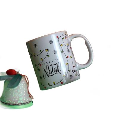 Caneca Mágica Natalina - Sorriso Festivo Com Cores Vibrantes E Design Inovador