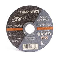 Disco De Corte 115 X 1,2 Mm Furo 7/8 Aço E Inox Tradestar - 10
