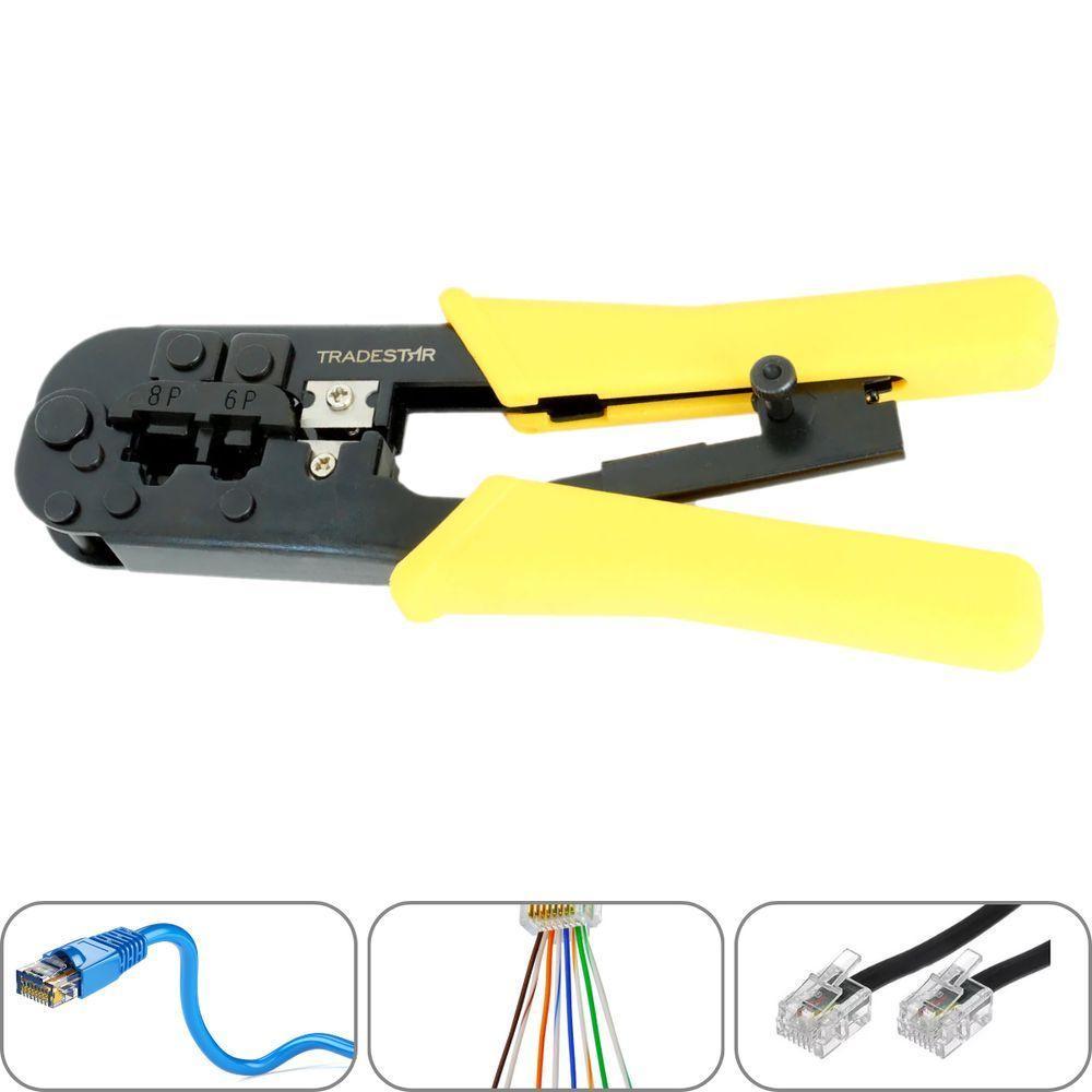 Alicate Crimpador Rj45 - Rj11 Tradestar - 1