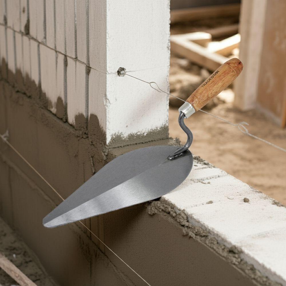 Colher De Pedreiro 10'' Canto Redondo Tradestar - 6