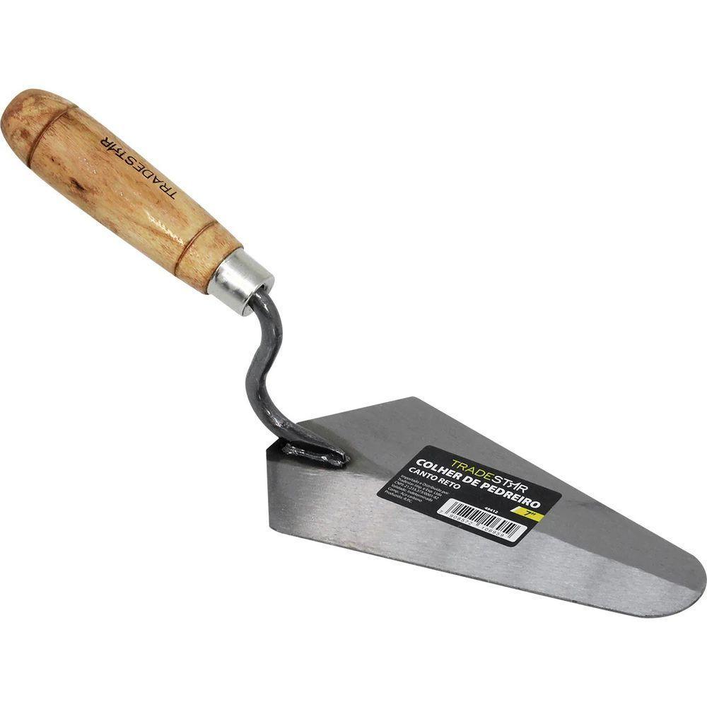 Colher De Pedreiro 6'' Canto Reto Tradestar - 1