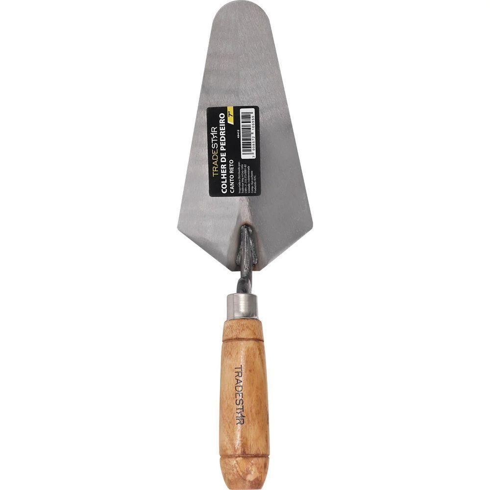 Colher De Pedreiro 6'' Canto Reto Tradestar - 2