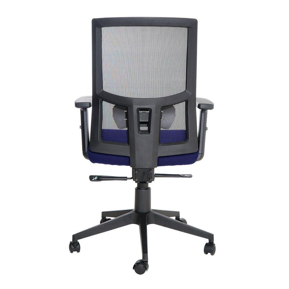 Cadeira De Escritório Diretor Executiva Flex Mesh Waw Design Base Giratória Braço E Altura Ajustável - 4